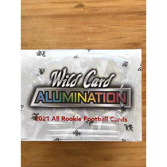2021 Wild Card Alumination All Rookie Football Cards Blaster Box - Picture 5 of 6